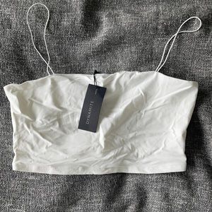 White crop top!